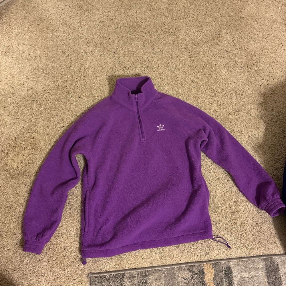 Adidas Purple Fleece with Logo